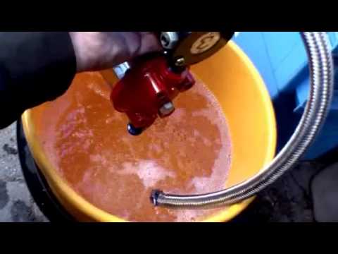 Mallory fuel pump test run