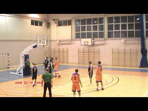 OZKosz Cz-wa Liga Okręgowa 2011/2012 14.11.11 OSiR Kłobuck - GCKiS Konopiska 1 kwarta