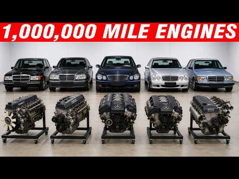 The ONLY 5 Mercedes Engines that Last 300,000 Miles