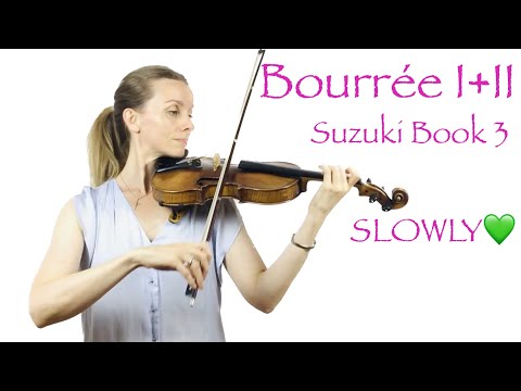 Bourrée I+II the way your teacher wants you to prepare it!