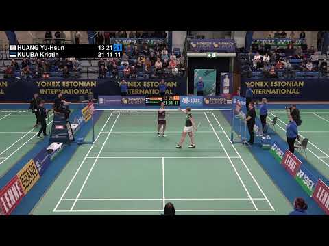 Match point - Huang Yu-Hsun vs Kristin Kuuba - WS, Final - Estonian Int. 2022