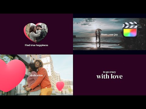Love Modular Template for Final Cut Pro — MotionVFX