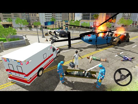 City Ambulance Rescue Duty Simulator - Ambulance Driving Android Gameplay