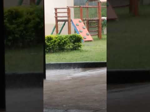 chuvinha na sede #Apae Campos Altos Minas Gerais...