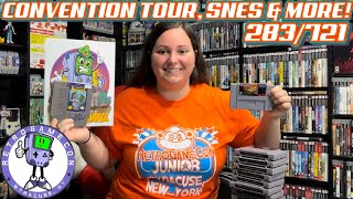 I was invited to RETRO GAME CON in Syracuse, New York! Had a blast and scored SNES Games! 283/721!