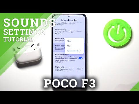 XIAOMI Poco F3 and Recorder Settings – Change Quality of Screen Recordings