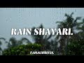 Rain Shayari Whatsapp Status Deadly Rain With Living Words