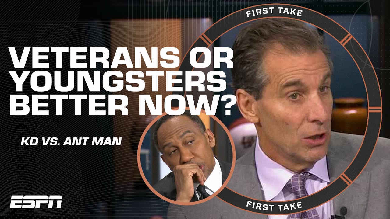 Would Kevin Durant or Ant Edwards be a BETTER HELP in the playoffs? 👀 | First Take