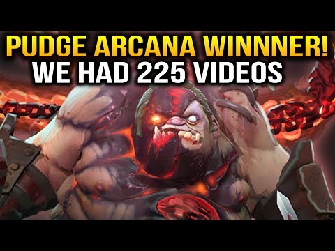 PUDGE ARCANA WINNER ANNOUNCEMENT!!!!!