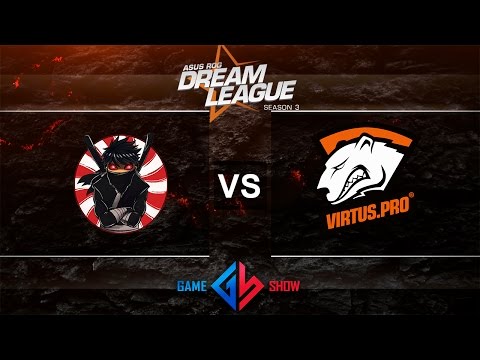 VP vs. Basically Unknown - Game 2 - DreamLeague S3 @Versuta & mob5ter