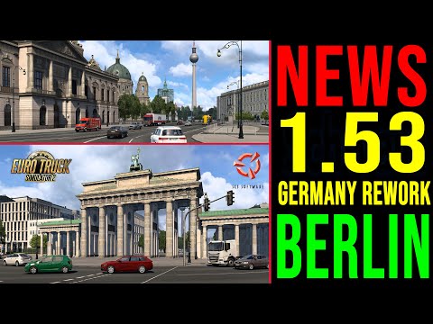 ETS2 1.53 Update Germany Rework 🚨 ANKÜNDIGUNG: Berlin Kommt