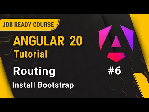 Angular 20 Tutorial for Beginners | Routing in Angular | #6