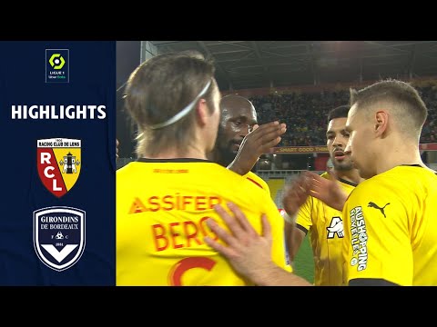 RC LENS - FC GIRONDINS DE BORDEAUX (3 - 2) - Highlights - (RCL - GdB) / 2021-2022