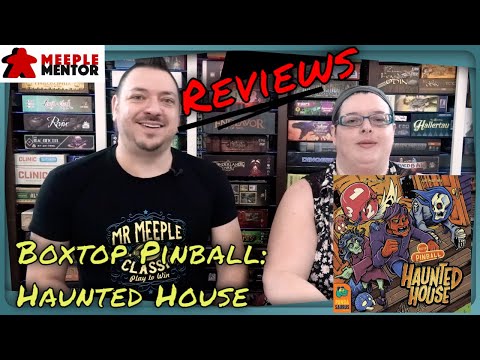 Meeple Mentor Reviews Boxtop Pinball: Haunted House