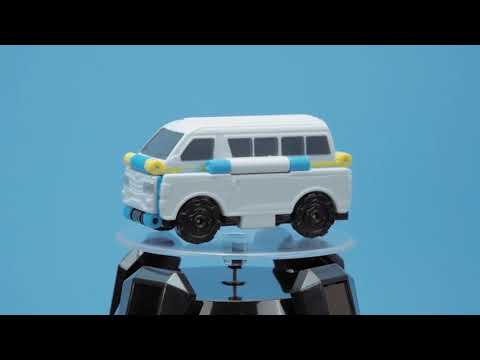 Видео обзор Машинка-трансформер Flip Cars 2 в 1 Самосвал и Пожарный автомобиль