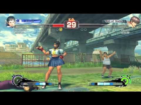 SSF4 AE: kof2002UM (Sakura) VS kaxa63 (Guy)