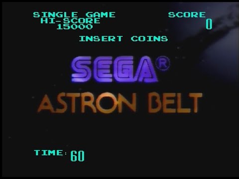 Lukozer Retro Game Review 237 - Astron Belt - Laserdisc Arcade Coin-Op