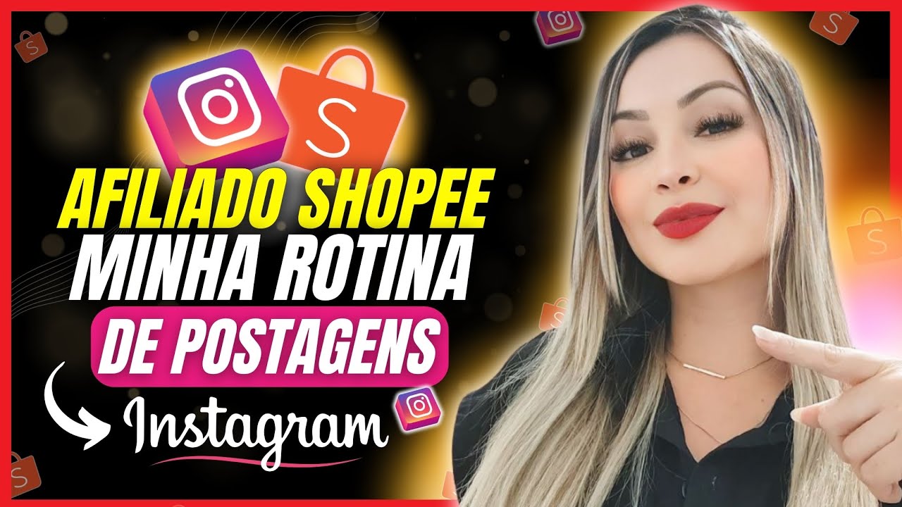 AFILIADO SHOPEE - Minha ROTINA de Postagens nos Perfis de Ofertas | Como ser Afiliado da Shopee