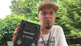Video thumbnail for Ace of Skunk Anansie talks about the Z-TONE Buffer Boost pedal by ikmultimedia