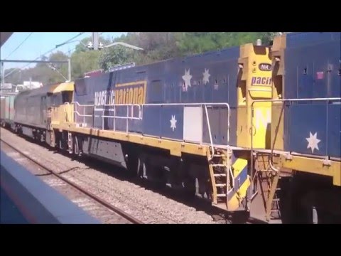 NR Class + G Class on Pacific National Freight 24 March 2016