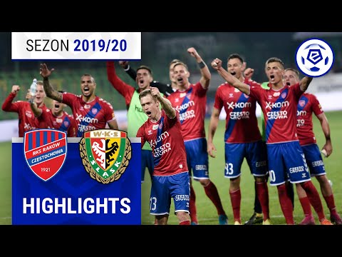 Raków Częstochowa – Śląsk Wrocław 1:0 [Skrót] 12. Kolejka | 2019/20