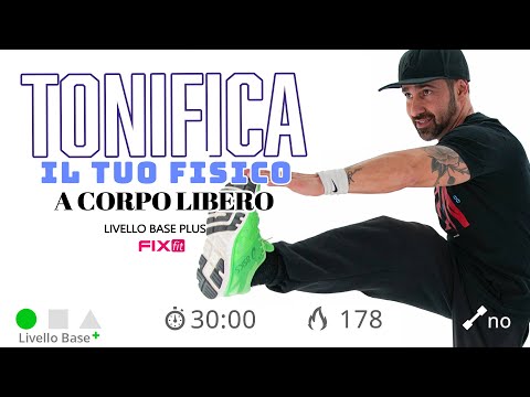 Esercizi A Corpo Libero: Tonificazione Total Body Senza Salti