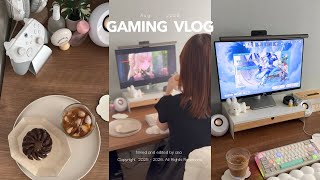 Gaming vlog | ゲーム好き社会人の日常💭ガチャ引きまくったゲーム記録🙌🏻鳴潮武器ガチャ,原神オデットガチャ