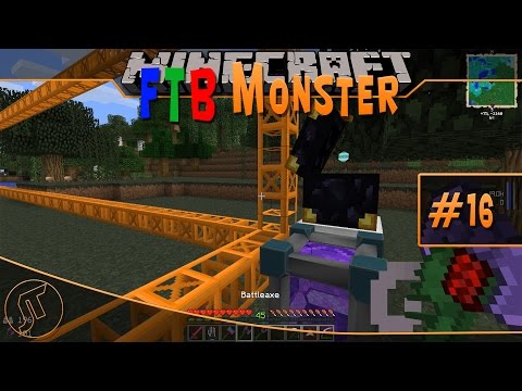 Minecraft: FTB Monster #16 - New Quarry