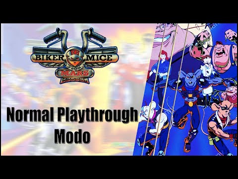 Biker Mice from Mars - Full Playthrough as Modo