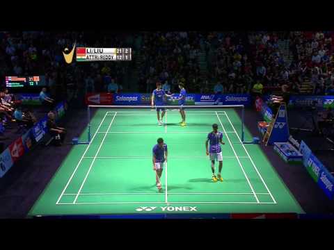 Yonex US Open C'ship 2015 | Badminton F M5-MD | Jh Li/Yc Liu vs M. Attri/B.S Reddy