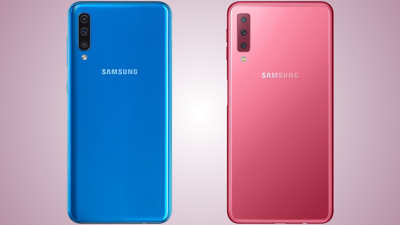 Samsung Galaxy A50 vs Galaxy A7 2018 Comparison