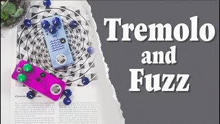 Video thumbnail for Mini Foot and Tidewater | Fuzz and Tremolo by JHS Pedals