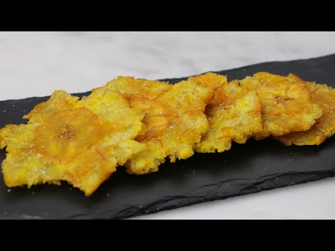 How to make Tostones fried plantain