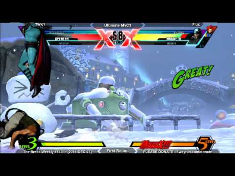 The Break #140 - uMvC3 FR - TWK VS Flux