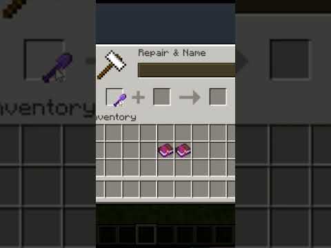 How make overpowered shoval | shovel enchantment || Minecraft #shorts