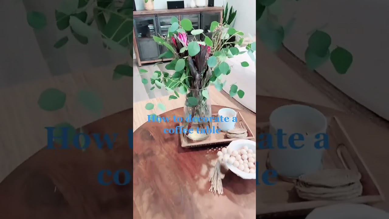 Elevate your coffee table with stylish decor ideas #fok #homedecor