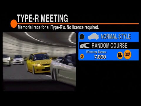 Gran Turismo 2 Walkthrough Part 32 Type-R Meeting