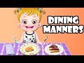 Baby Hazel Dining Manners Fun Game Videos By Baby Hazel Games