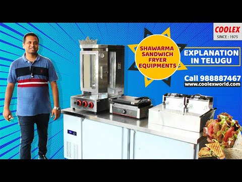 Electric sandwich griller, power: 2.5 kw