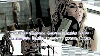 Miley Cyrus  - You&#39;re Gonna Make Me Lonesome When You Go [Karaoke/Instrumental] With Lyrics
