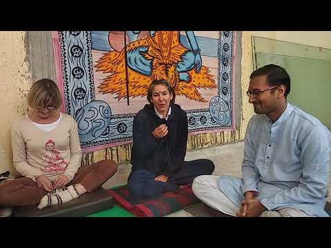 The School is Super Comfortable Ft. Marta and Dani at SriYoga Ashram