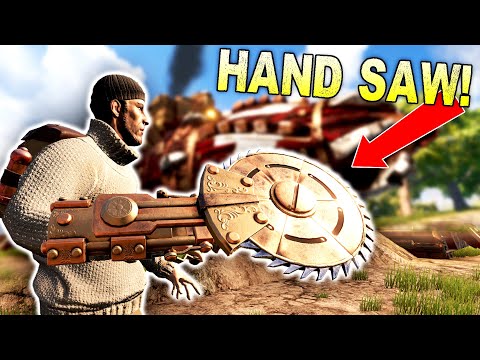 Volcano Survival Is Getting Deadlier, But I Have a HAND SAW! - Volcanoids Gameplay