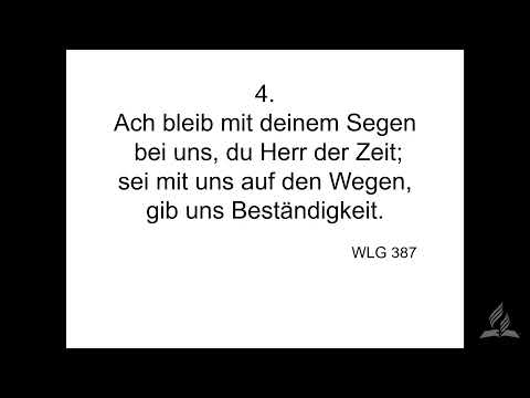 Predigt- Gottesdienst Teil 2 | 31.07.2021 Adventgemeinde Rastatt