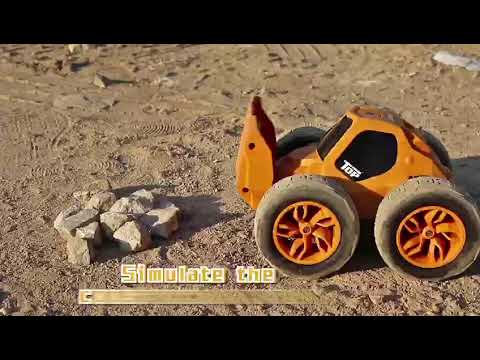 Cooler Stuff Radio bangomis valdomas ekskavatorius pakraunamas video