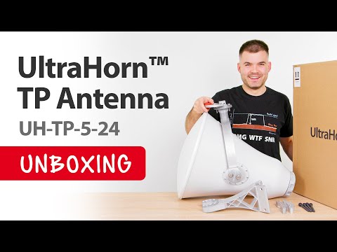 UltraHorn TP Antenna, UH-TP-5-24 - UNBOXING