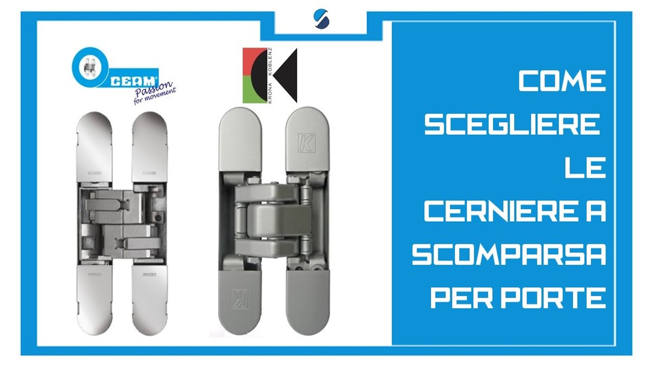 [Guida] Come scegliere le cerniere a scomparsa per porte in legno