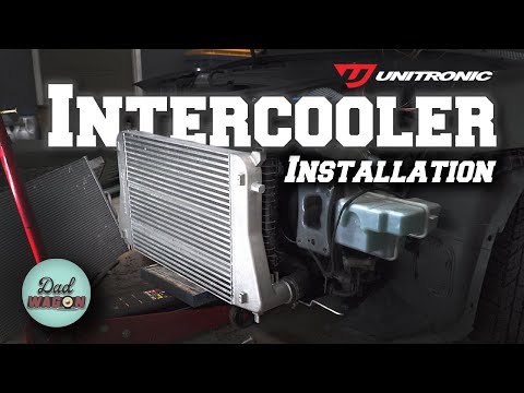 Installing a Unitronic Intercooler on a Mk7 Golf Sportwagen (Mk7 GTI and Golf R)