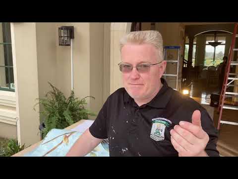 Hanging A Peel and Stick Wallpaper Mural With A Double Cut - Spencer Colgan