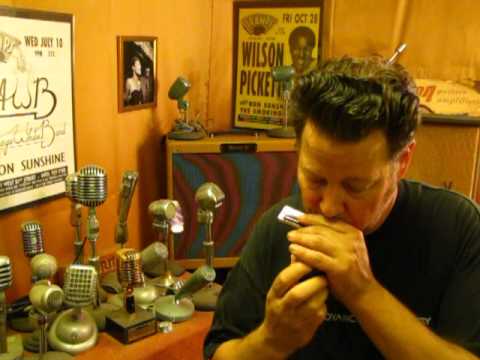 1940s Shure Small Shell Brown Bullet w Black Controlled Reluctance Element, Original Paint