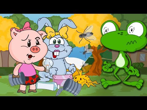 ELES FORAM PEGOS pelo BICHO DA PORQUICE ? Novo desenho Mundo Aquarela Kids